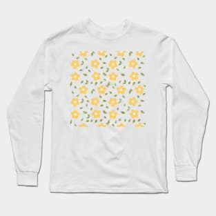 Yellow Flowers 2 Long Sleeve T-Shirt